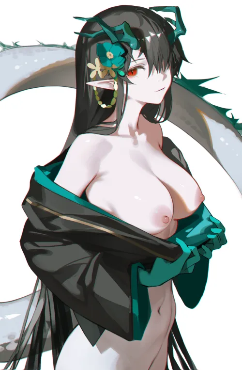 Thumbnail Dusk Showing Off Her Titties: OppaiLove Delight by marxsander2016