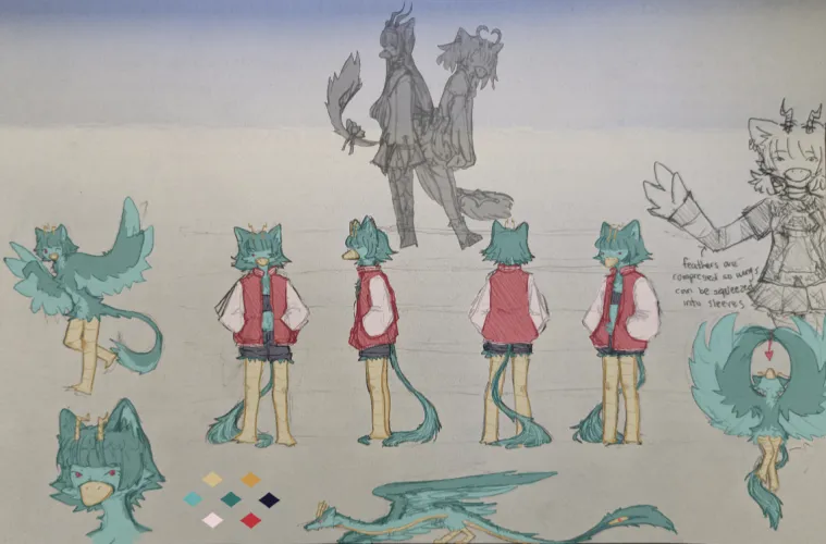 Thumbnail Furry Artistic Journey: First Fursona Creation by solentropy