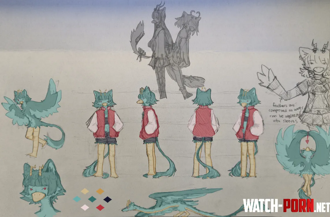 Made my first fursona by solentropy