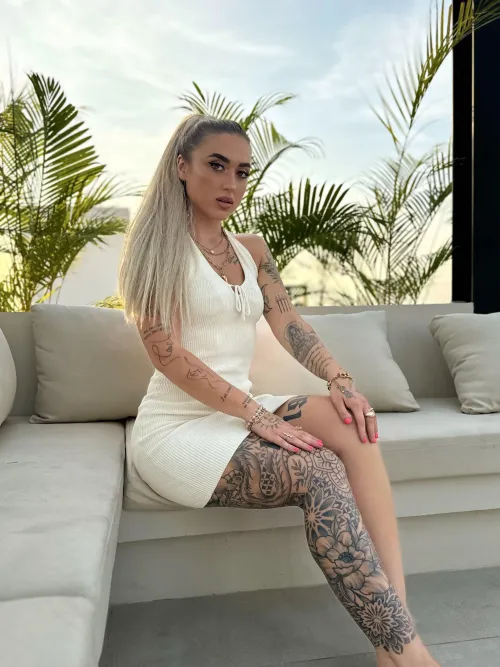 Thumbnail White Elegance in Tight Dresses | Moon_Desires