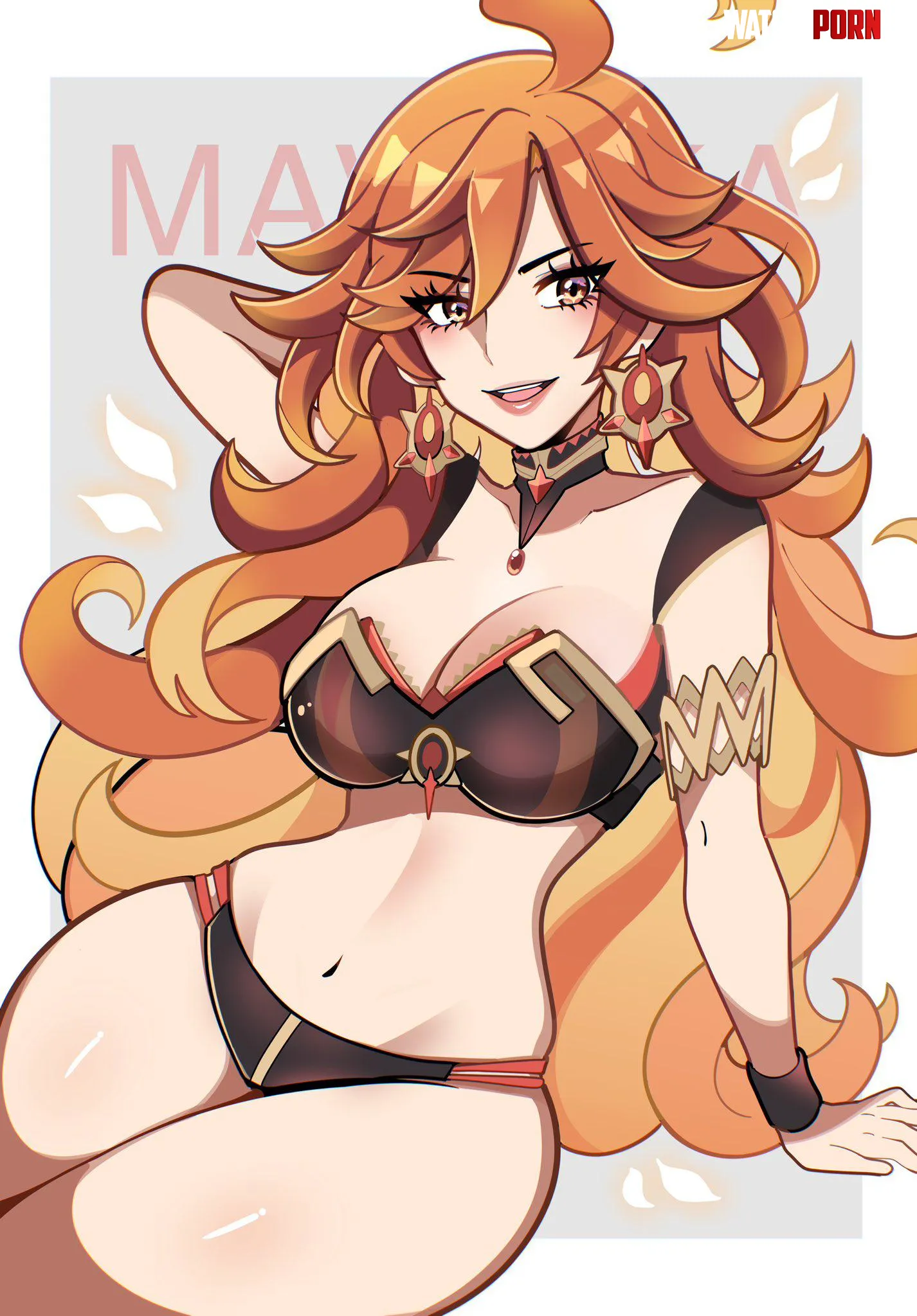Swimsuit Mavuika Touyaroii by A_MASSIVE_PERVERT