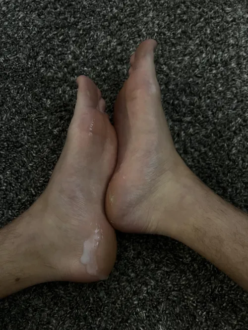 Thumbnail 25M  Busted on my soles earlier It was hot as hell Message me for the video  by blondeboyblake