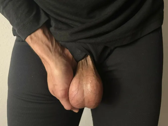Thumbnail my balls hanging low 40 by quitesomeplums