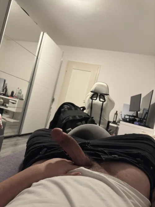 Thumbnail If you see me like this when you come through the door what will you do  by Hotcake78