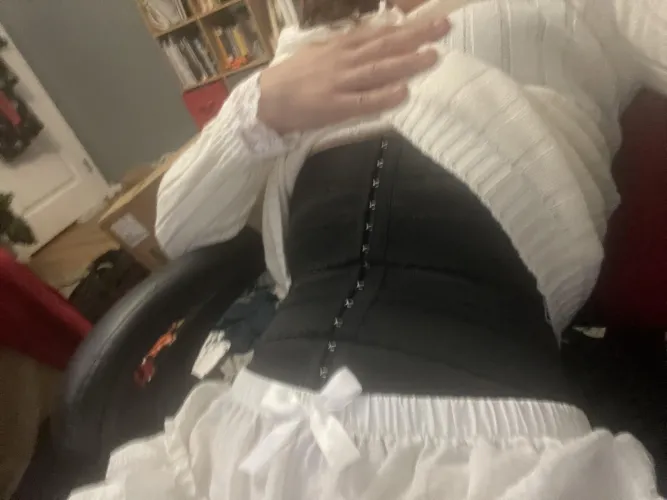 Thumbnail Got a corset and thought it looked cute by EyeTight1743