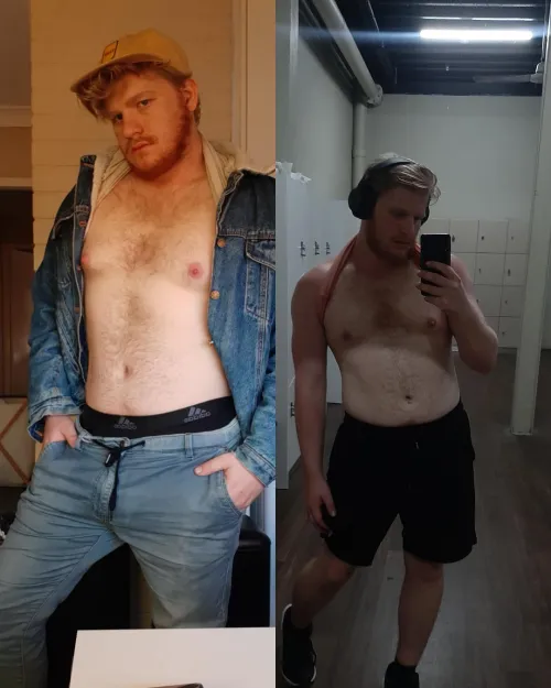 Thumbnail September last year vs January this year by _UNHhhh