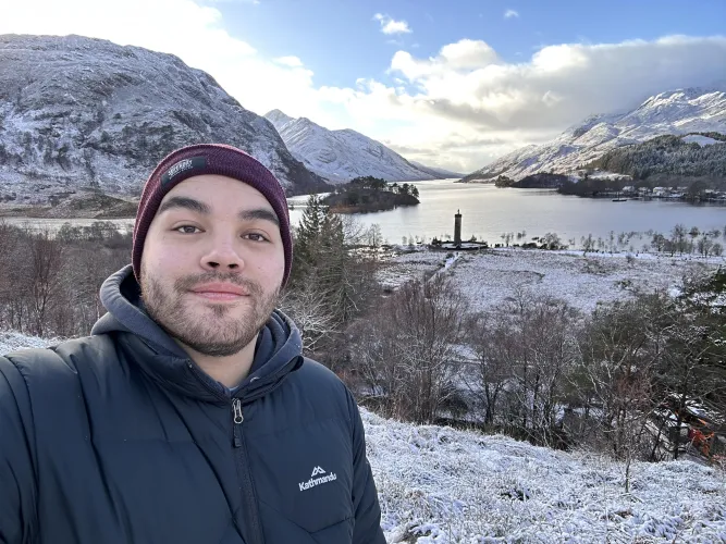 Thumbnail Latha math dhuibh from a snowy Scotland by jepjep92