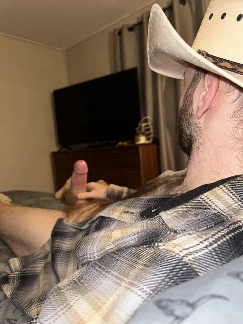 Thumbnail any bros wanna watch me jerk my fat cowboy cock by dontaejn2000