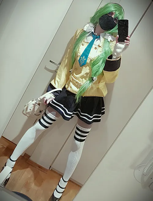 Thumbnail CC schoolgirl cosplay  by ShadowPrincessN7