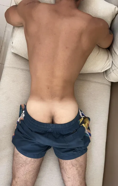 Thumbnail Need to tan my hairy pale cheeks in someones backyard  by TheeGuyDerek