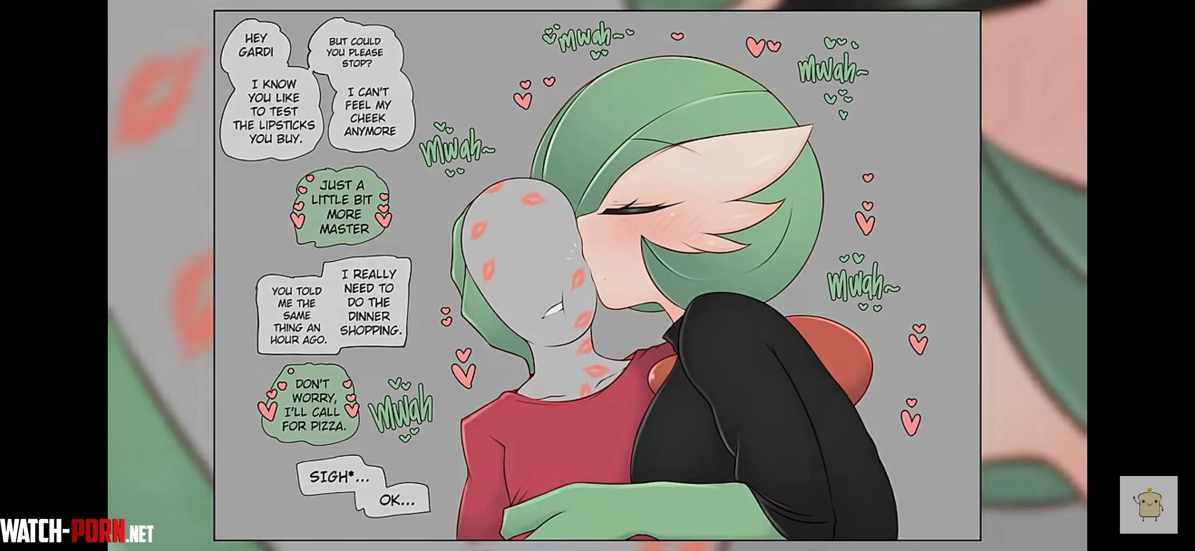 Wish I had a pokewife to love  Art by saltyxodium by Beast_Mount
