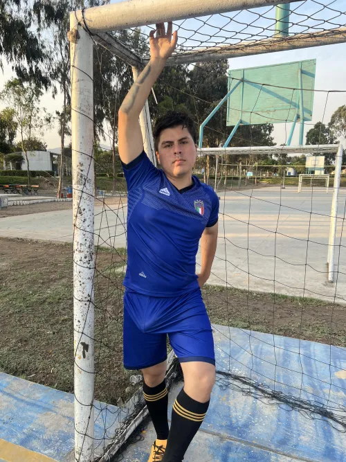 Thumbnail You have no idea how heavy my package feels when running across the soccer field haha Its both an obstacle and a blessing lol by joanmanly