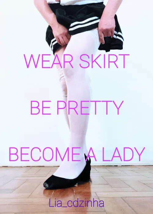 Thumbnail Wear skirt be pretty become a lady  by Lia_cdzinha
