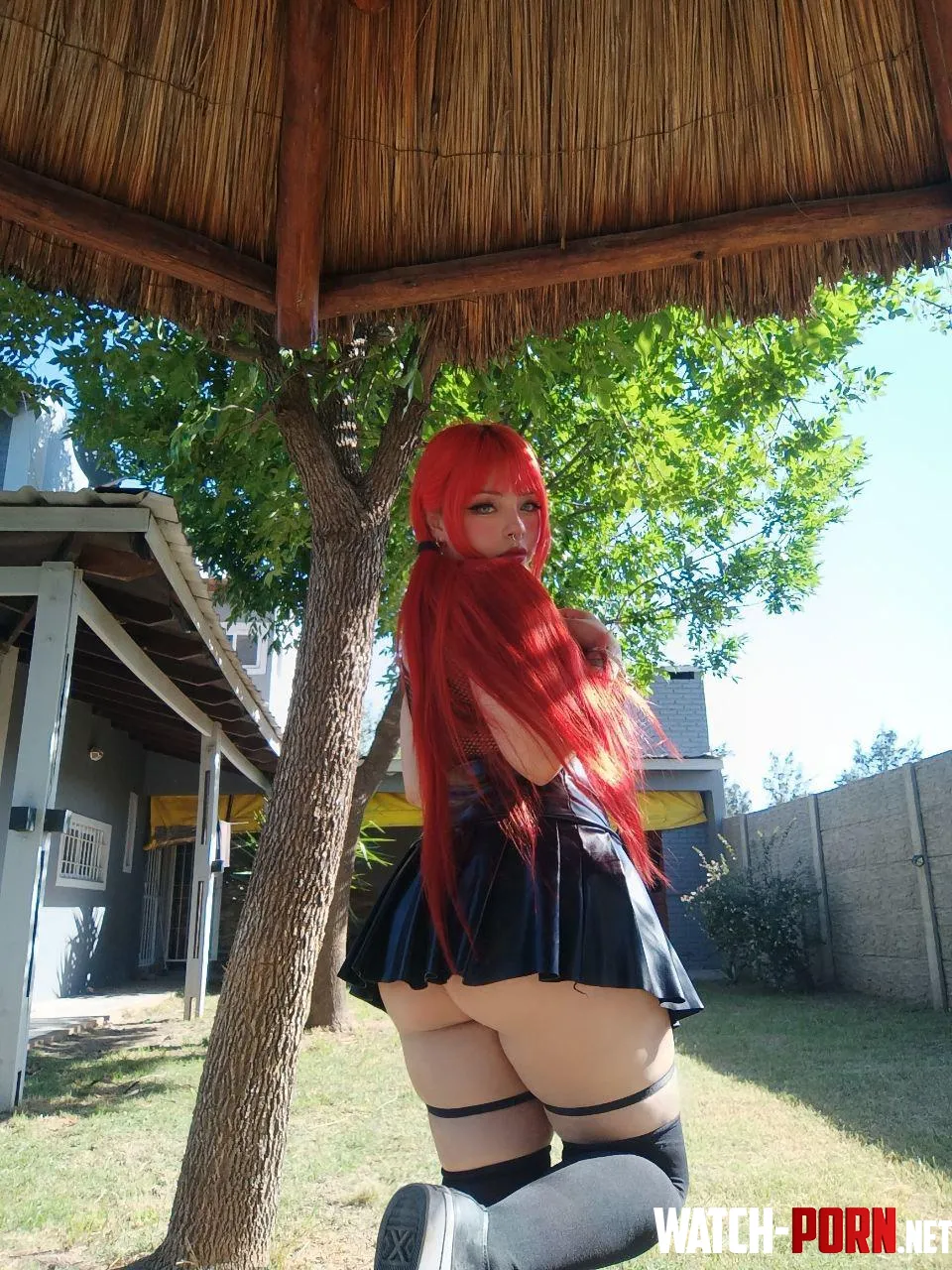 Please have your daily dose of big goth ass by babygirlkittenxo