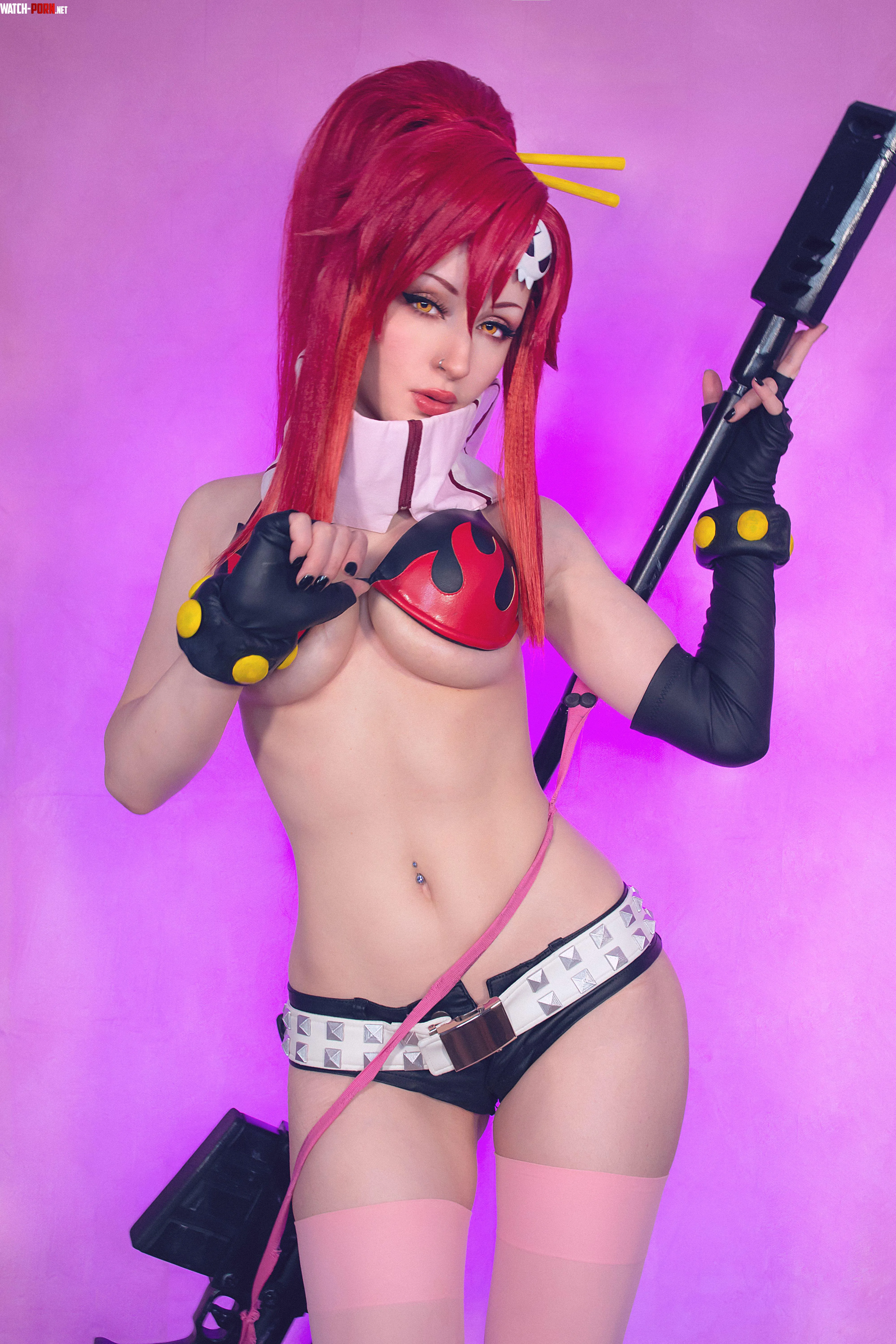 Shiroktsne as Yoko Tengen Toppa by Weird-Doughnut7002