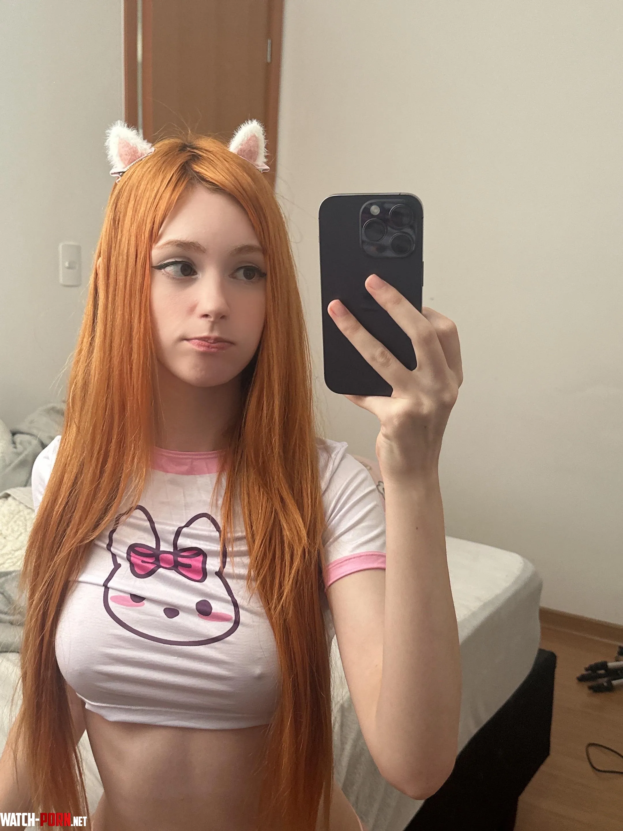 Wearing my super cute shirt by MiaWhitte