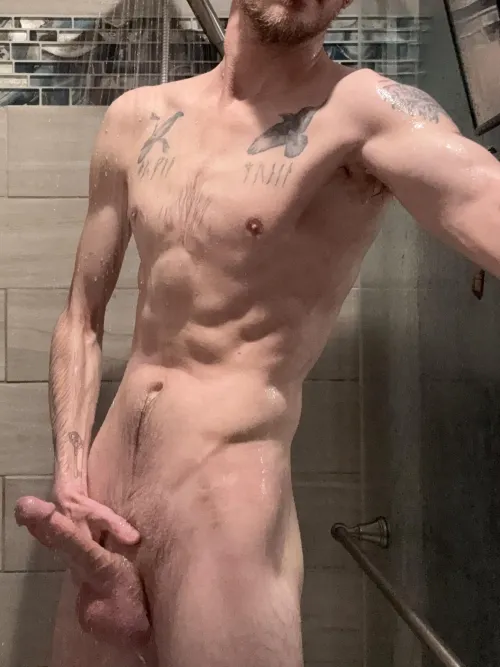 Thumbnail I need a shower buddy by skinnystr8boy