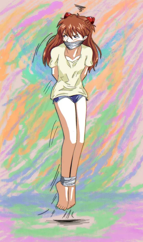 Thumbnail Delight in Asuka's Hopping Adventure by pornagraphie in HentaiBondage