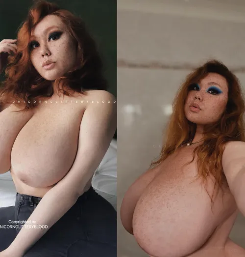 Thumbnail Witness Growth in 'OC my natural tits growth' by Unicornglitteryblood: An Organic Journey