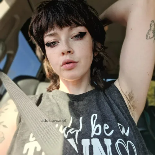 Thumbnail Thirsty Alternative Cutie: Fuzzy Pits Seduction by AddictiveAriel