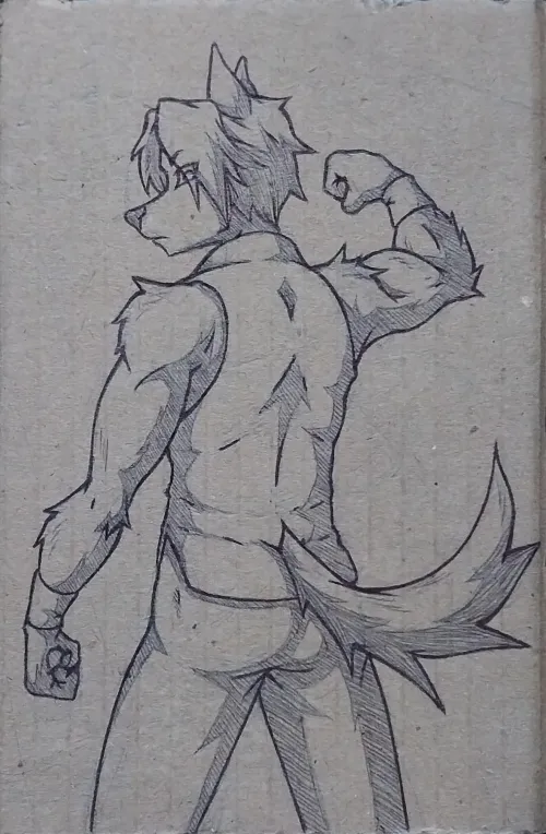 Thumbnail Dog Fighter Art: Creative Work by Gallant_Mr_Wolf in the Furry Community