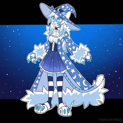 Thumbnail Meet My Sona Luna by mysticmoondraws: A furry Adventure