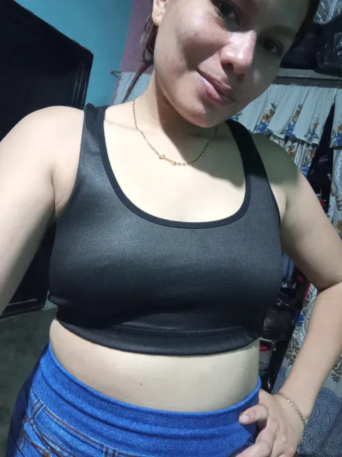 Thumbnail Tight and Trendy - Flaunting Fashion by Sadhu9898 | croptopgirls