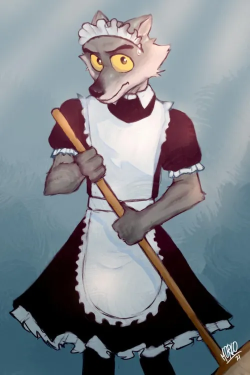 Thumbnail Good Dog by MrMorlo: Bloghaund's Canine Art