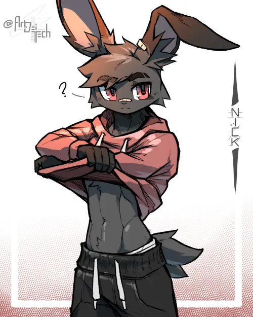 Thumbnail Art_Dei_Tech's Fanart Tribute to NiixARTs in the Furry Community