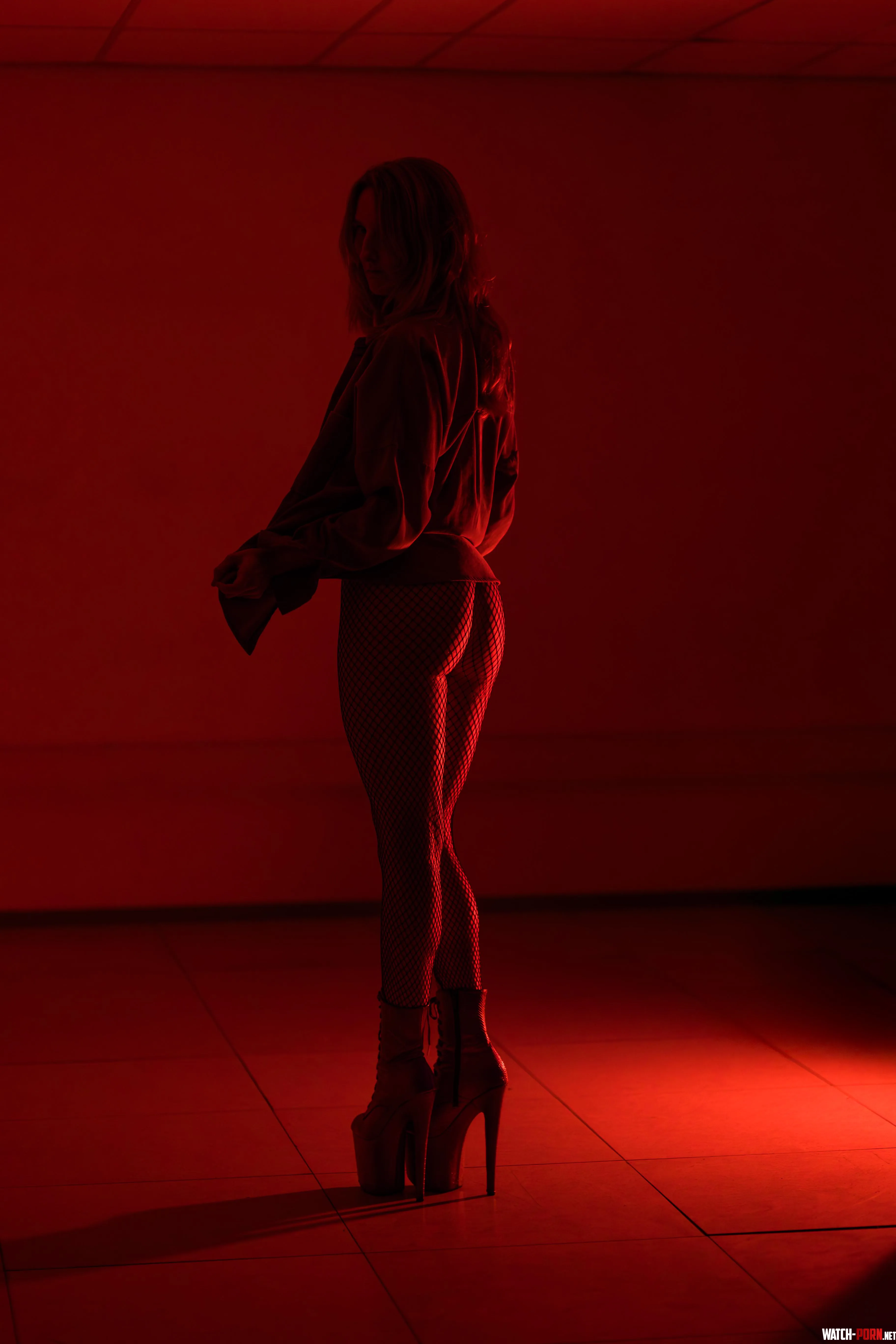 Lady in red by MJBPhoto
