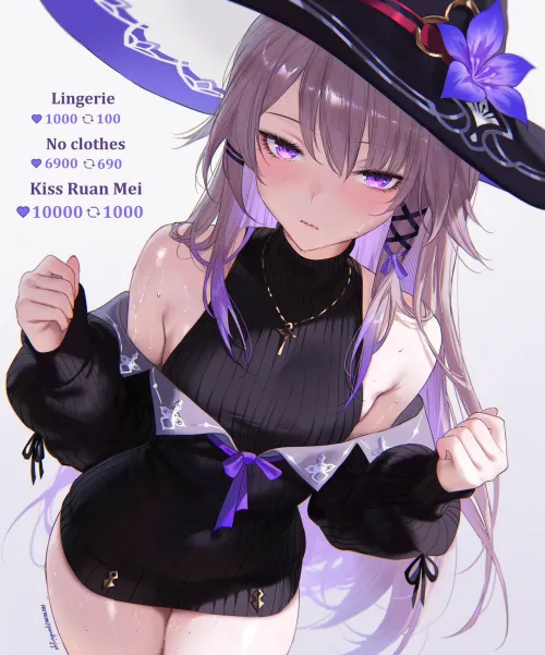 Thumbnail Silent_Steak_9540's Sweaty madam Herta Honkai Star rail