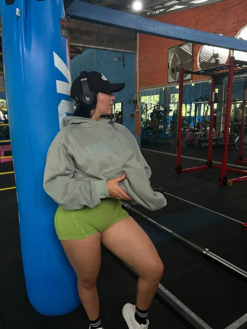 Thumbnail Tight Gym Shorts by Honeydewww-Velvet: A Sensational Fitness Choice