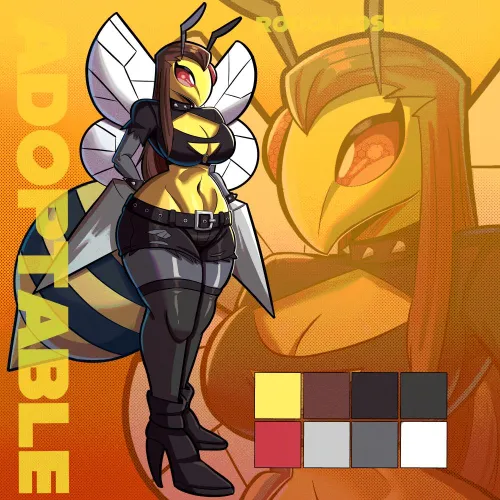 Thumbnail Exploring furry Art: Beedrill Creation by rodolfoslime