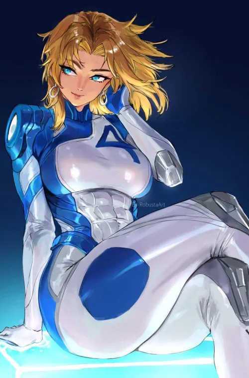 Thumbnail RobustaArt's Sue Storm: A Magnificent Delight in thighdeology