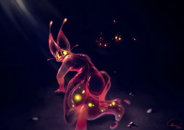 Thumbnail chewyboi123 Introduces the Adorable Slime Kitten Art in the Furry World