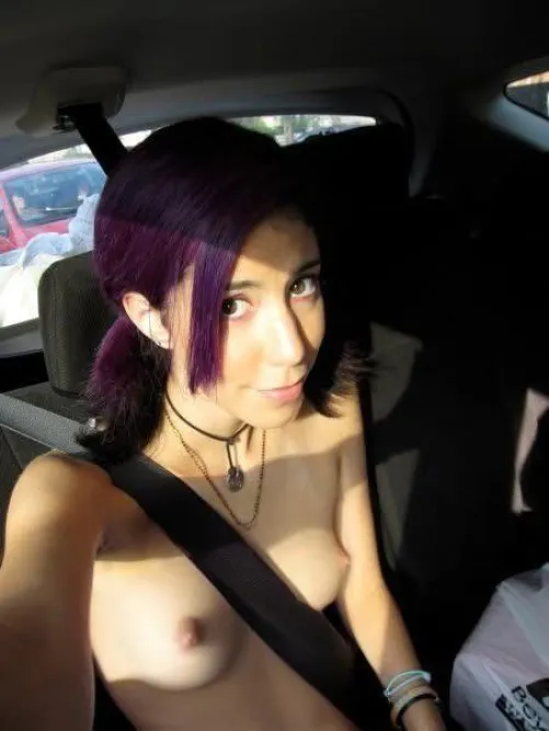 Thumbnail Vibrant and Bold: Showing off My Purple Hair