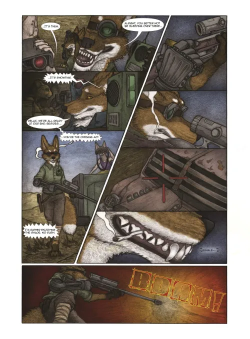 Thumbnail College Comic Project Page 22: More Furry Art by Effective_Army8596
