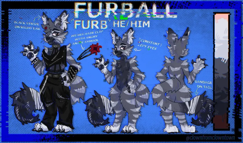 Thumbnail Beneficial-Ranger166's Recent Ref Sheet Commission in the Furry Realm