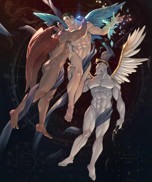 Thumbnail APOSTLXIII's Wings Artistry Unveiled by fieldoflight in Baramanga Category