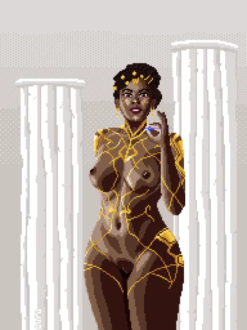 Thumbnail Pixelated Passion: A Spotlight on Mel Medarda from Arcane | GoodOlFashionDoggo | PixelArtNSFW