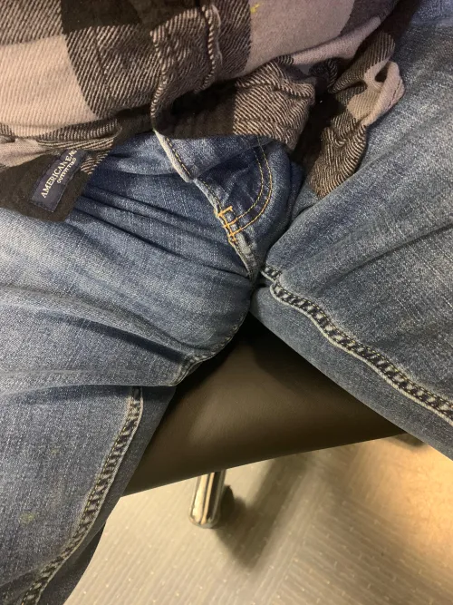 Thumbnail 56 Straight Jeans Office Day: A Bulges Story by MrX-1979