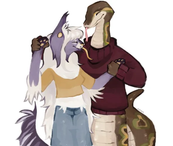 Thumbnail Fluffy and No Fluffy: Captivating Art by ellomus