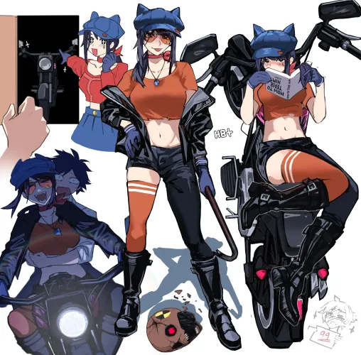 Thumbnail Captivating Ecchi Escapade: Runaway cappie by MiSide