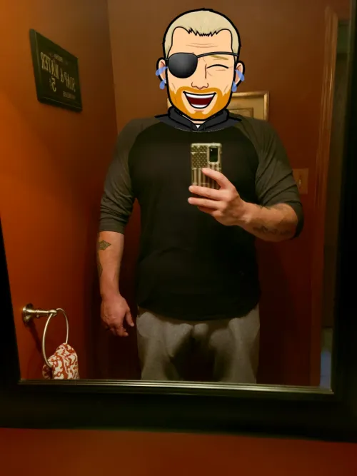 Thumbnail 35 Straight Embracing Gray Sweatpants Season for Bulges by Scary_Description_56