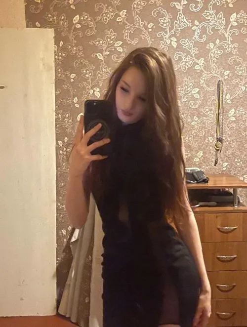 Thumbnail Sensual Elegance: The Easy Elegance of a Black Dress by Dreamy_Nymph