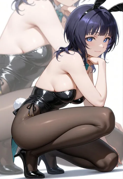 Thumbnail CheetahSperm18 Unveils Bunny Karin Asaka in AnimeBodysuits