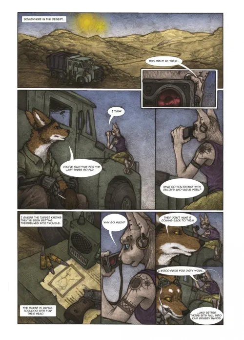 Thumbnail College Comic Project Page 12: Furry Artistry by Effective_Army8596