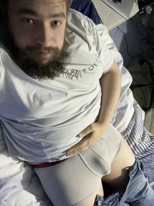 Thumbnail 35 Bi Laying Around Bored and Bulging by inducedboredom89