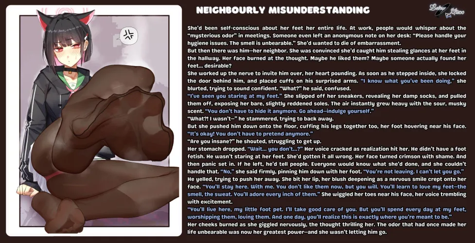 Thumbnail Hentaicaptions: Fresh_Inevitable3025's Neighborly Misunderstanding