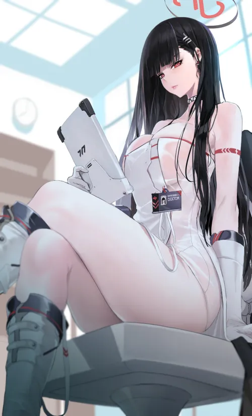 Thumbnail Discover Rio's Alluring Thighs in Blue Archive | Silent_Steak_9540 | ecchi